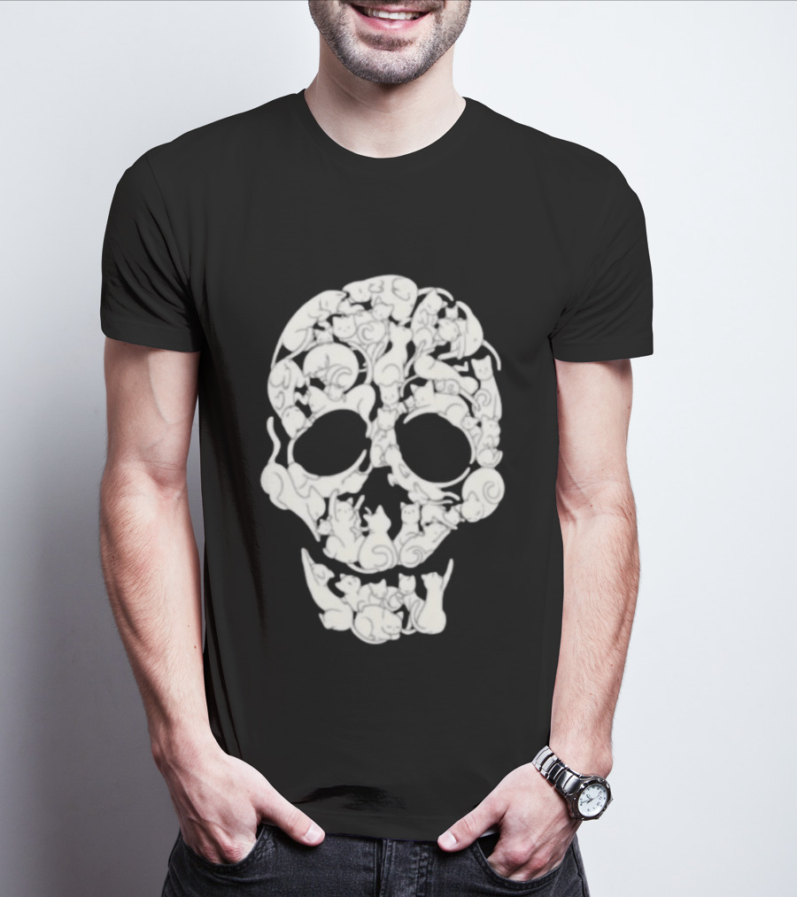 Original Cats Skull Tobe Fonseca Kittens T-Shirt
