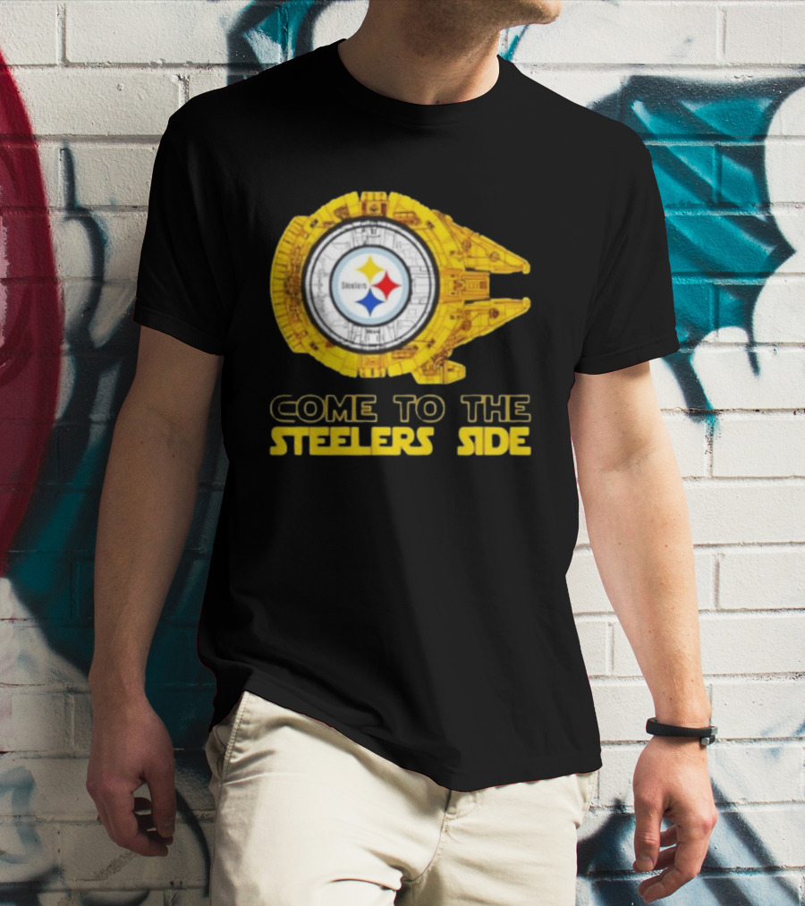 Original Star Wars Pittsburgh Steelers Come To The Steelers Side T-Shirt