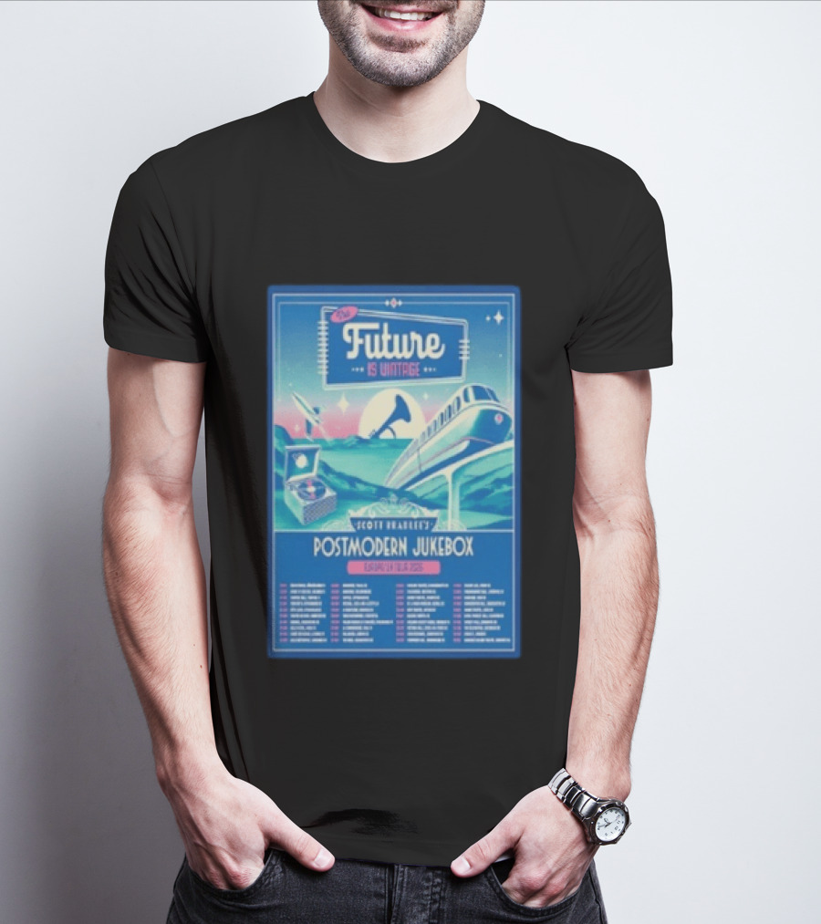 Future Is Vintage Scott Bradlee's Postmodern Jukebox Europe UK Tour 2026 T-Shirt
