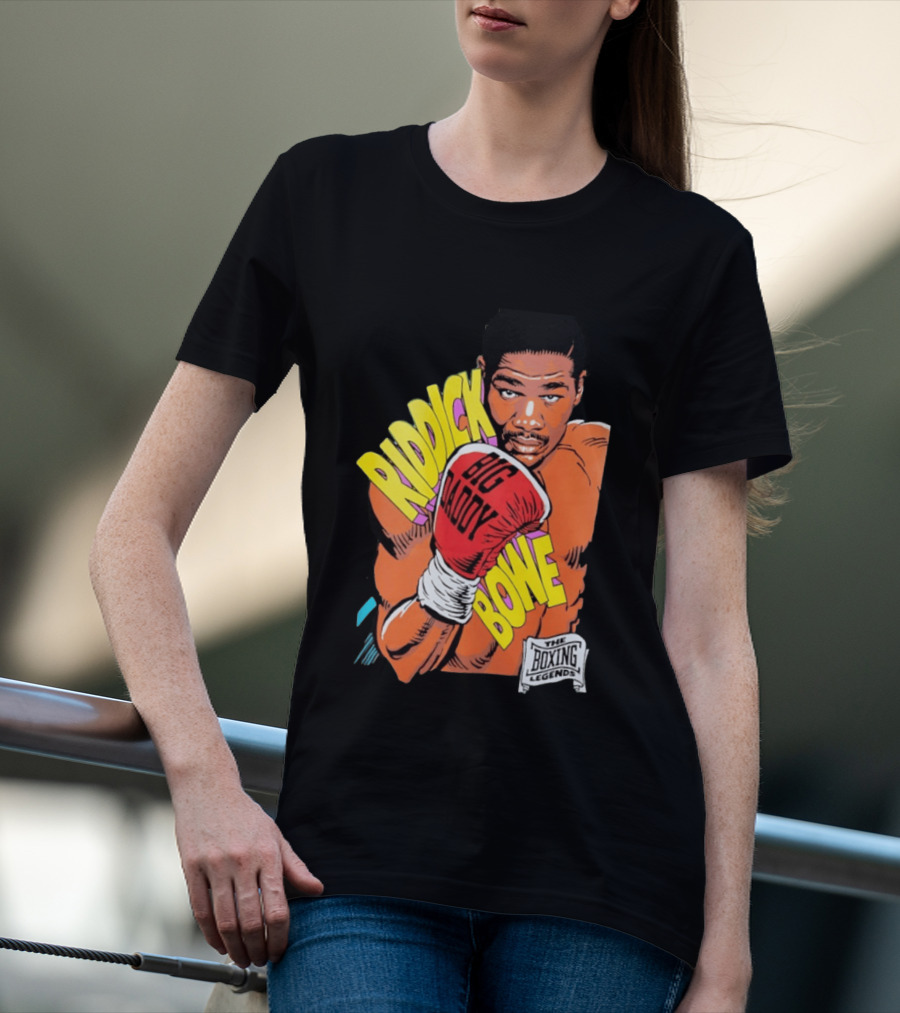 Riddick Bowe Big Daddy The Boxing Legends T-Shirt