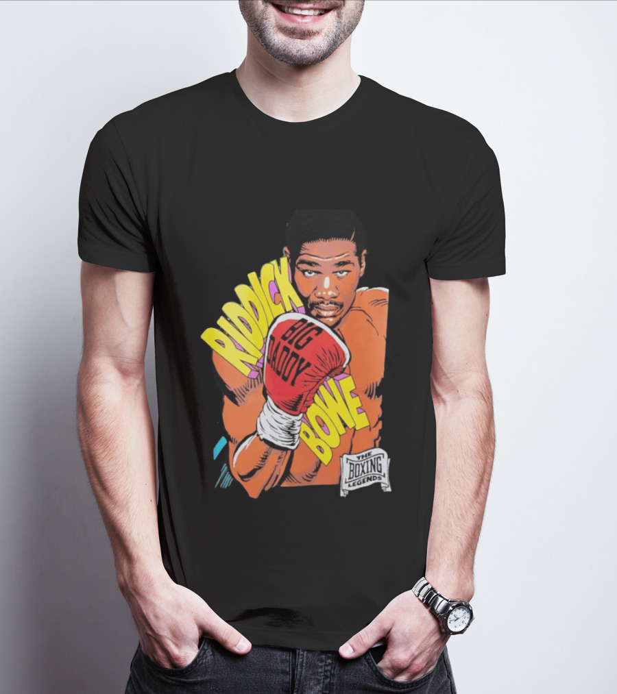 Riddick Bowe Big Daddy The Boxing Legends T-Shirt