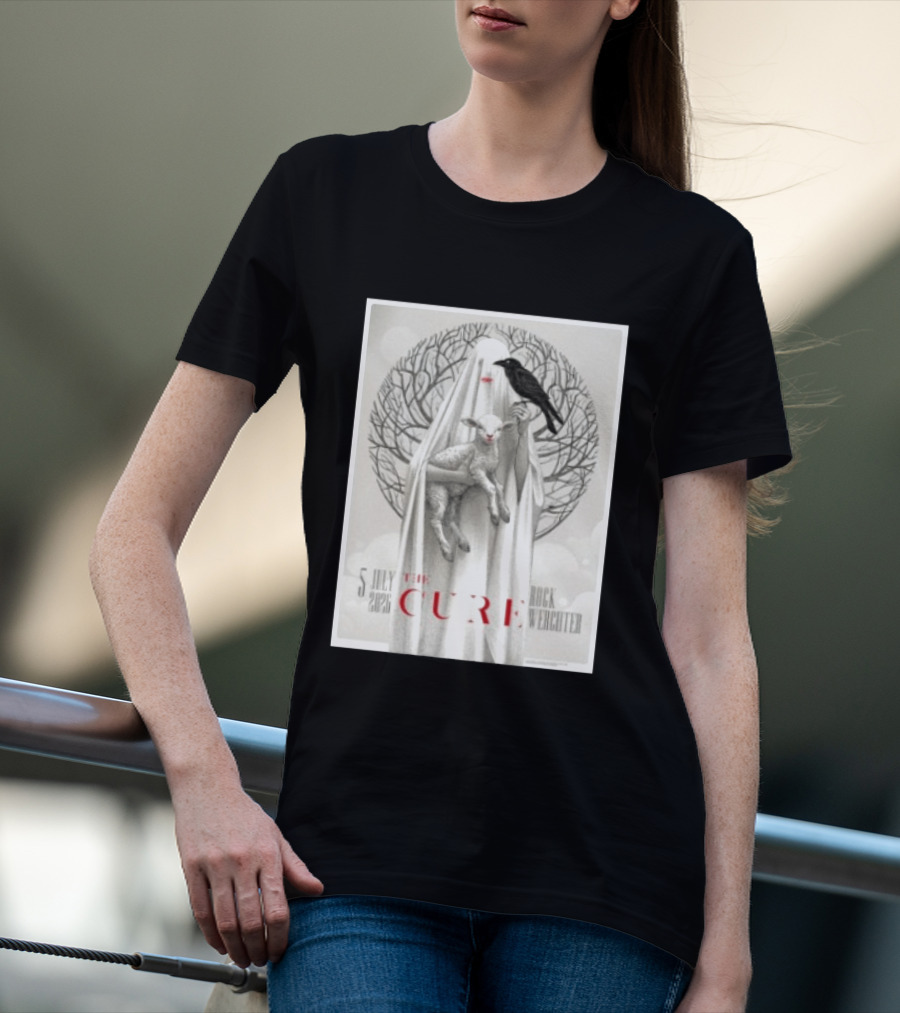 5 July 2026 The Cure Rock Werchter Raven And Lamb T-Shirt