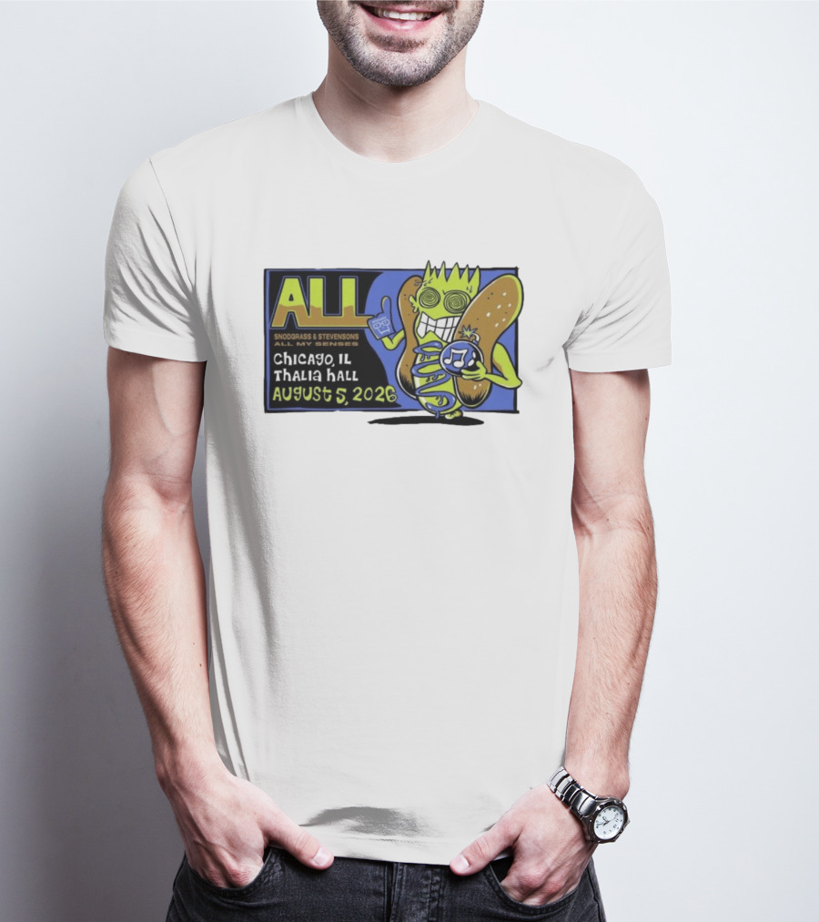 ALL Snodgrass Stevensons Chicago Thalia Hall August 5 2026 T-Shirt