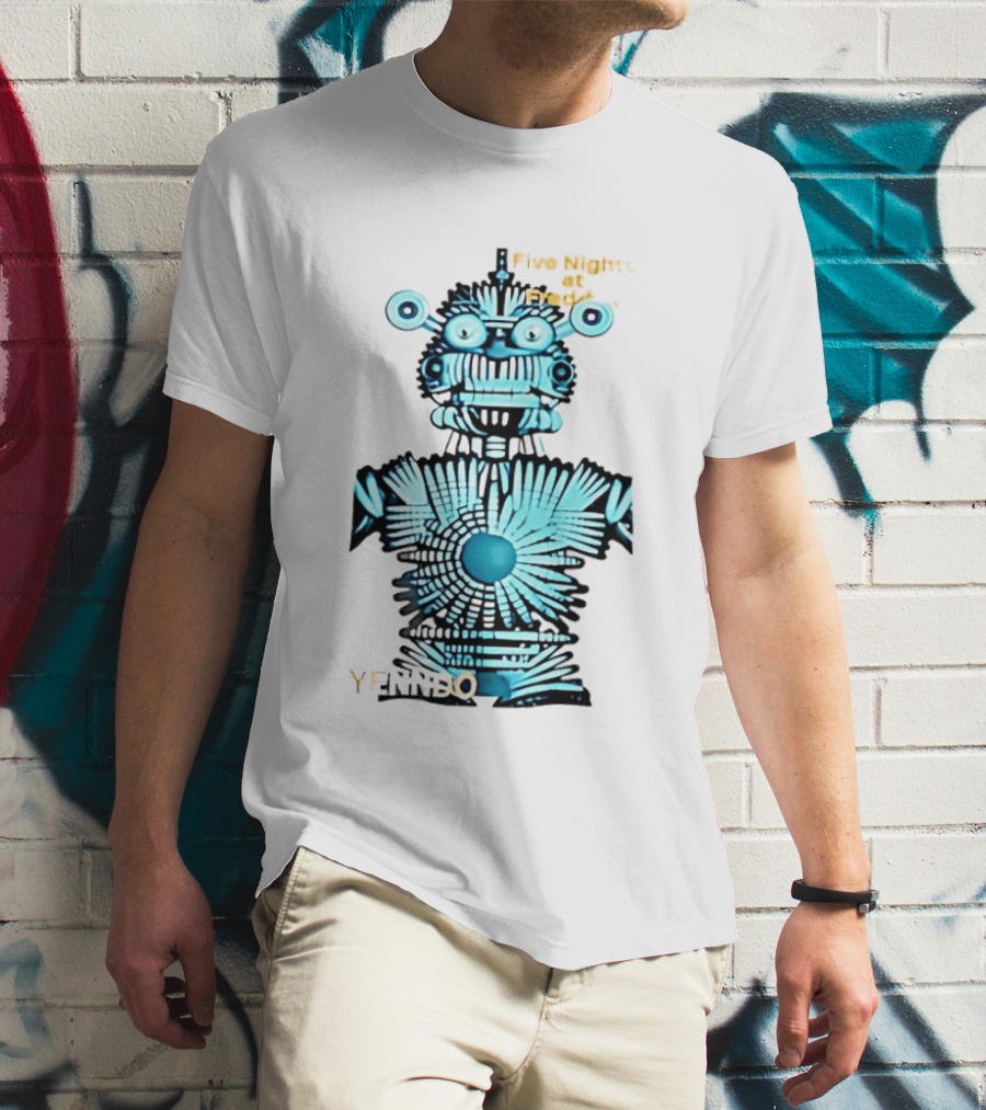 Five Nights At Freddy's Sister Location Yenndo Character Minimalist T-Shirt