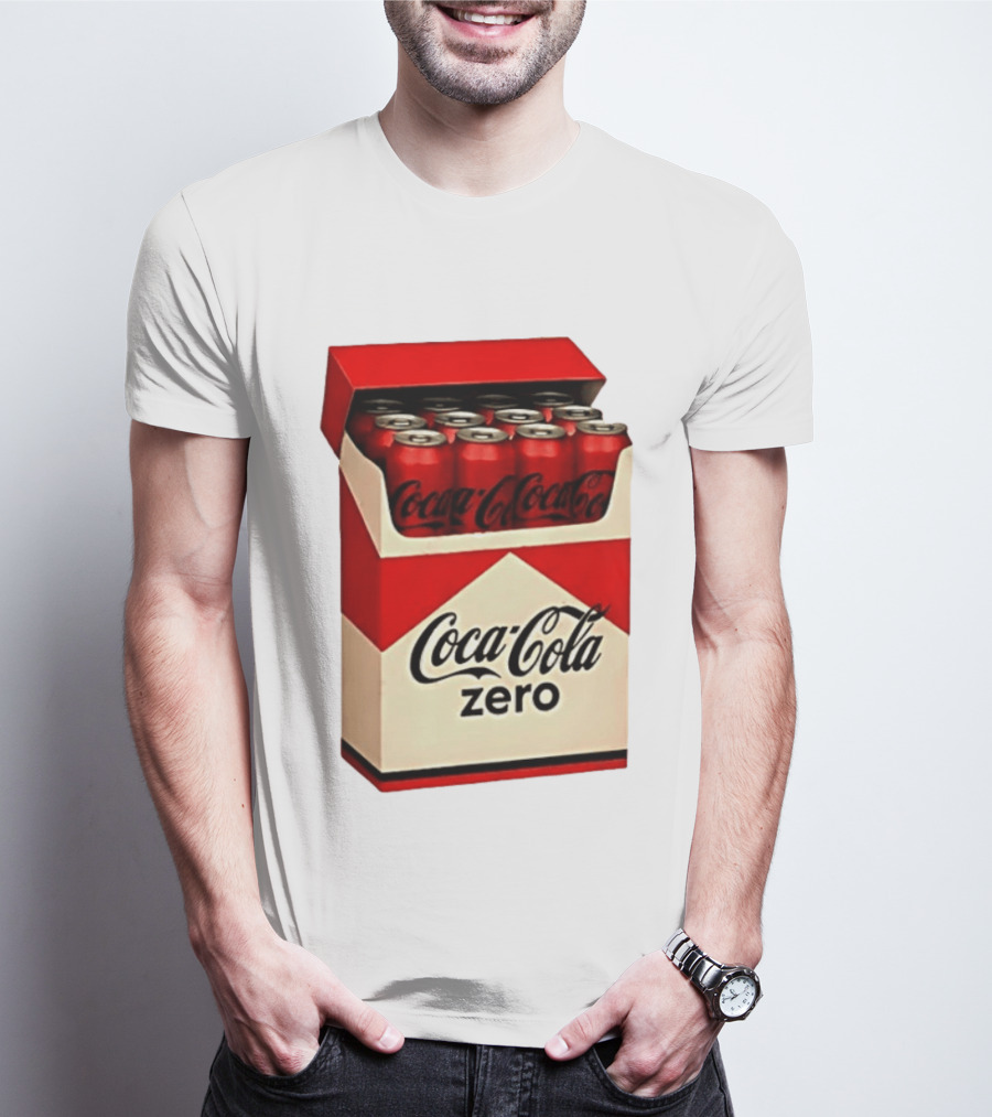 Coca Cola Zero Take The Edge Off Red Box Cans T-Shirt