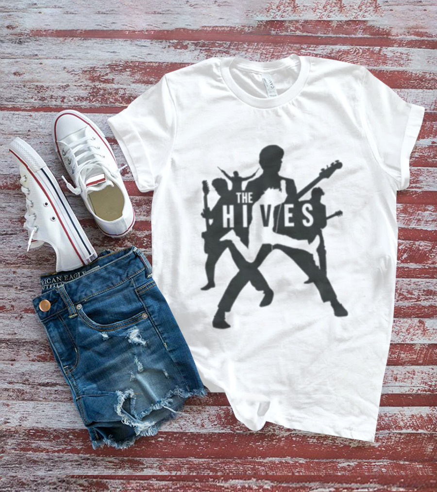The Hives Band Silhouettes Fan Merchandise T-Shirt