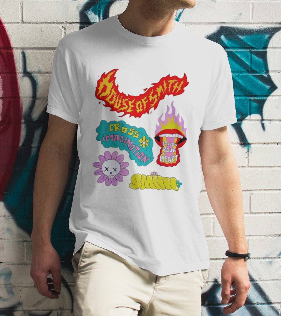 House Of Smith Cross Imagination Follow Your Heart Smith T-Shirt