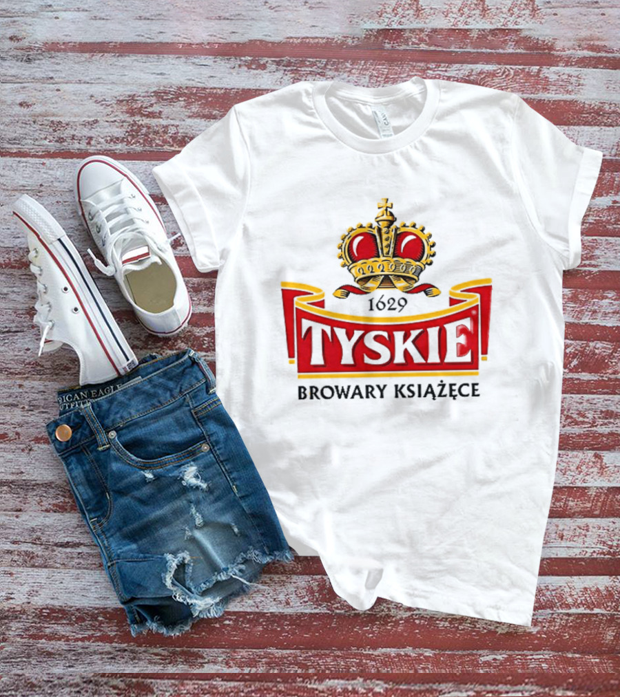 Tyskie Browary Ksiazece 1629 Classic Dad Cap With Crown T-Shirt