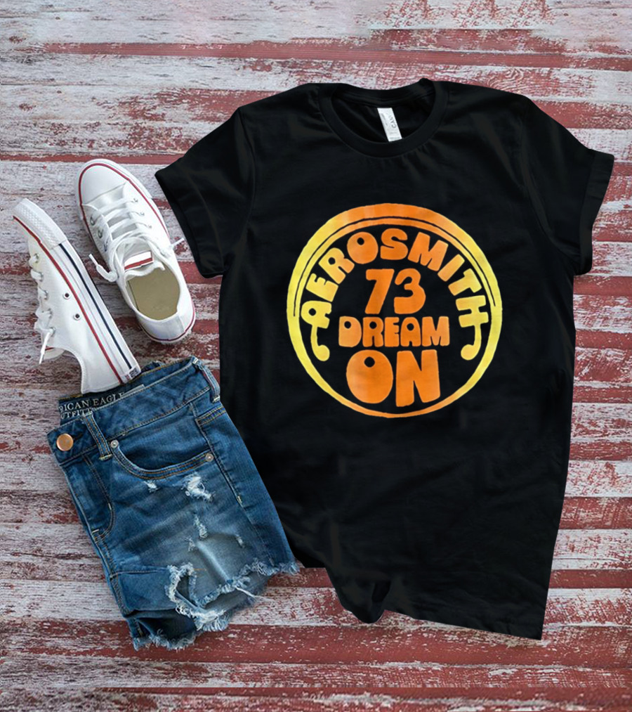 Aerosmith 73 Dream On 1973 Classic Rock T-Shirt