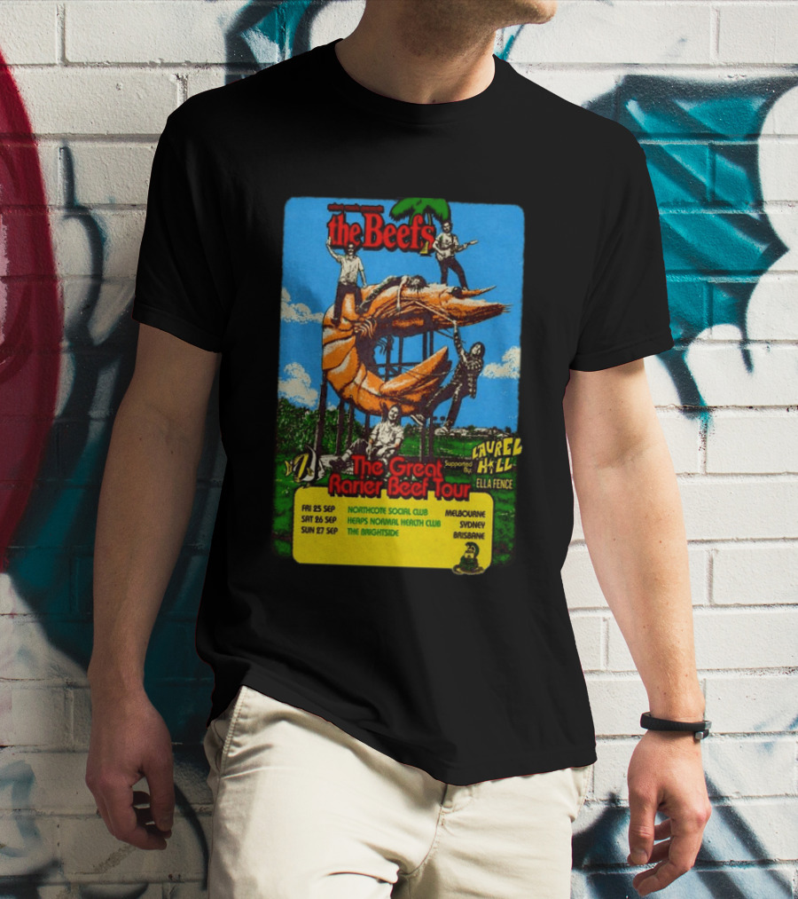 The Beefs 2026 The Great Rarier Beef Tour Melbourne Sydney Brisbane T-Shirt