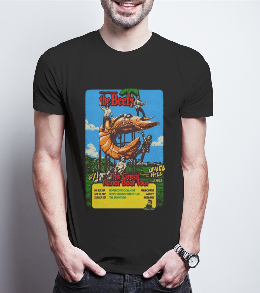 The Beefs 2026 The Great Rarier Beef Tour Melbourne Sydney Brisbane T-Shirt