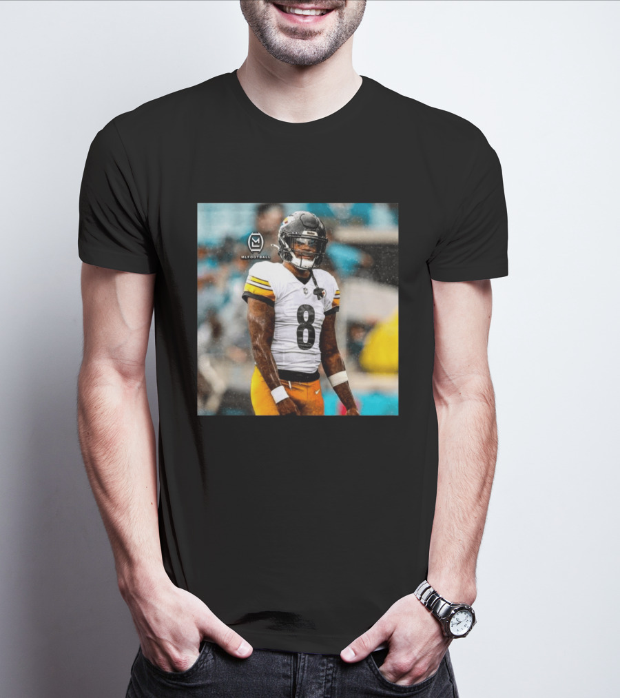 Lamar Jackson MLFootball 2026 Number 8 Football Player T-Shirt