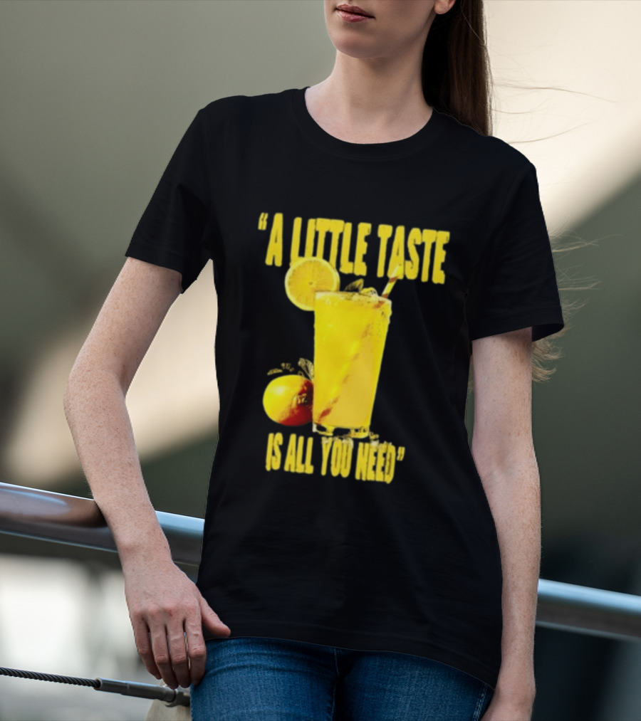Louis Lemonade Tour 2025 A Little Taste Is All You Need Long Sleeve T-Shirt