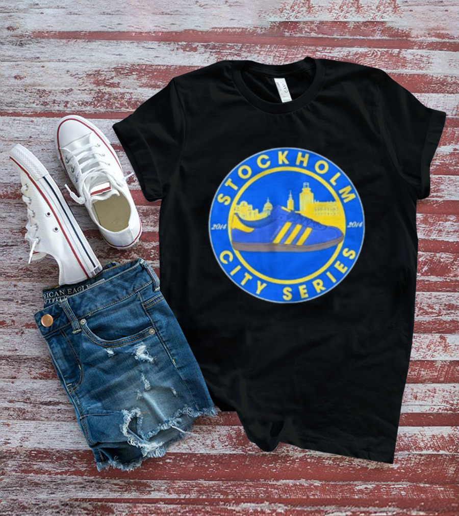 Stockholm City Series Adidas Sneaker 2014 Skyline T-Shirt