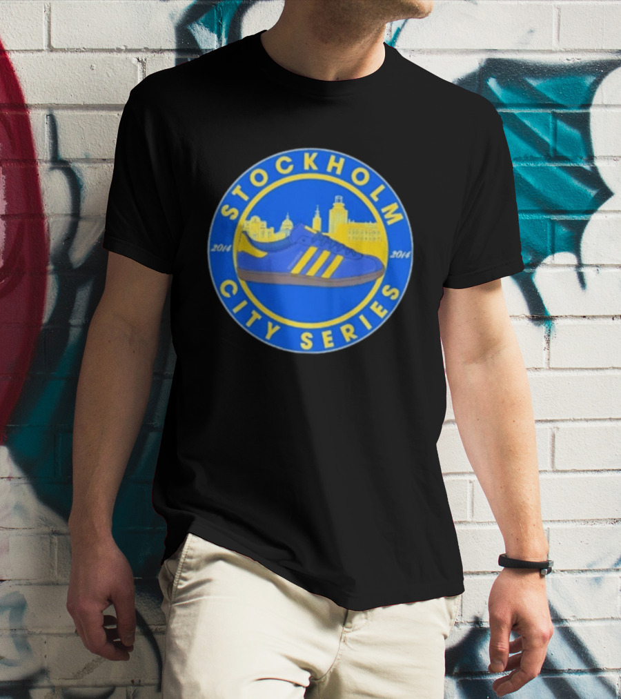 Stockholm City Series Adidas Sneaker 2014 Skyline T-Shirt