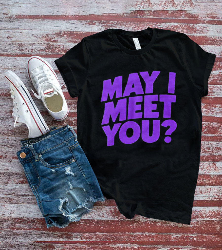 May I Meet You Question T-Shirt