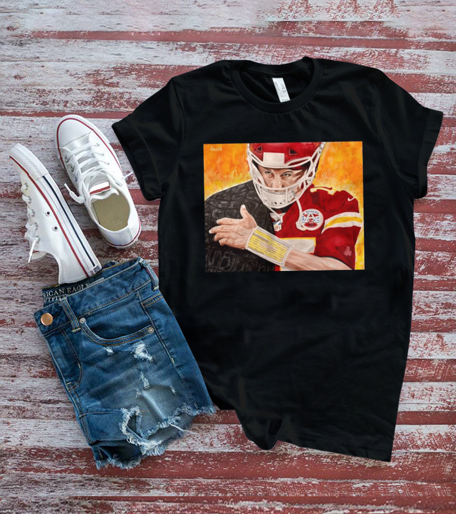 NFL Patrick Mahomes Kansas City Chiefs Player T-Shirt