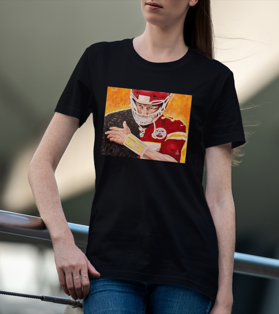 NFL Patrick Mahomes Kansas City Chiefs Player T-Shirt