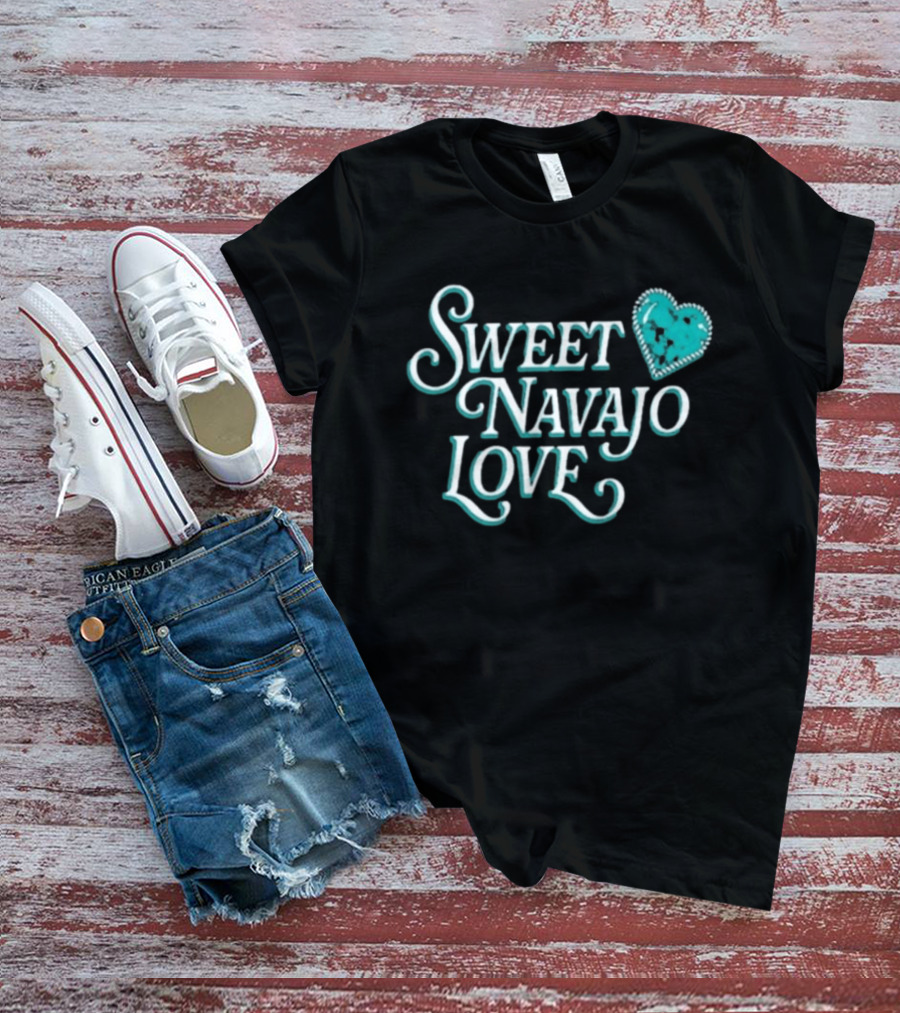 Sweet Navajo Love Heart T-Shirt