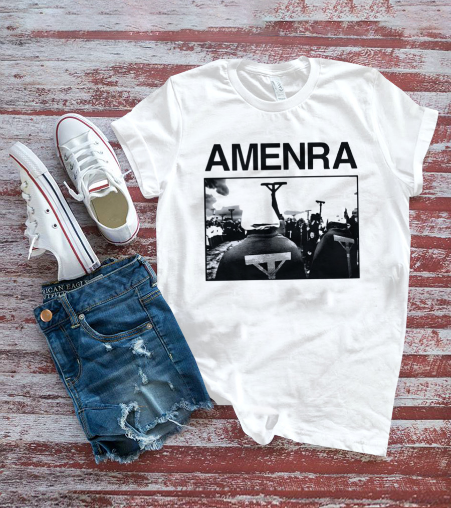 Amenra Ik Vond Je In De Ogen Van Mijn Medemens Crucifix T-Shirt