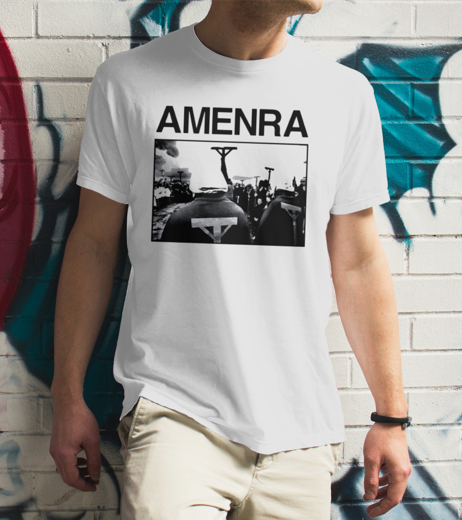 Amenra Ik Vond Je In De Ogen Van Mijn Medemens Crucifix T-Shirt
