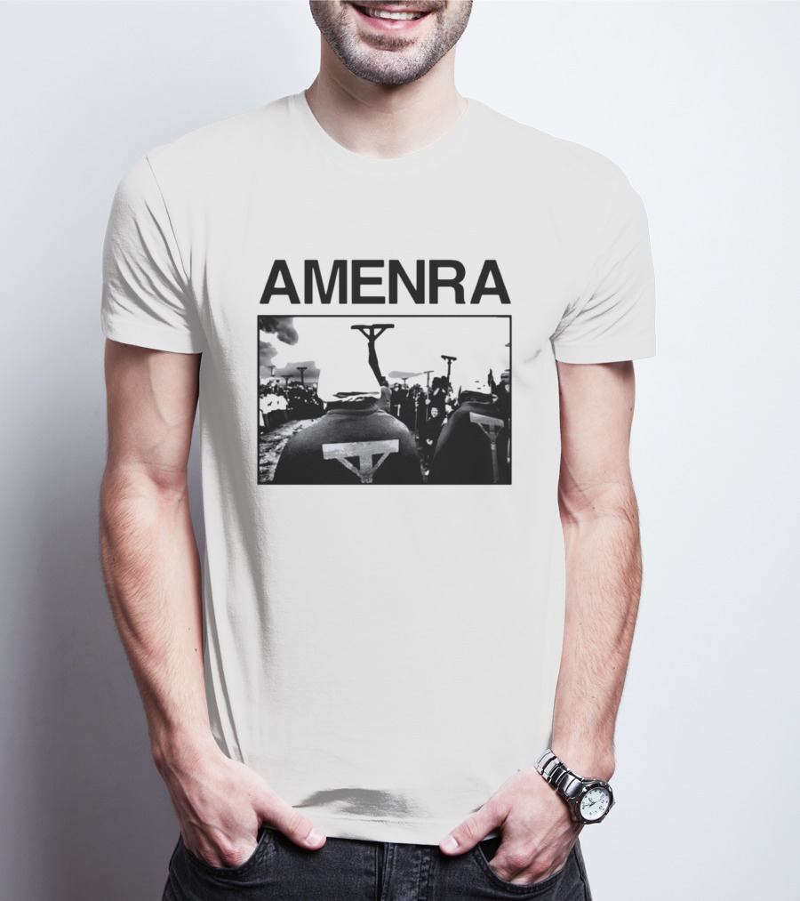 Amenra Ik Vond Je In De Ogen Van Mijn Medemens Crucifix T-Shirt