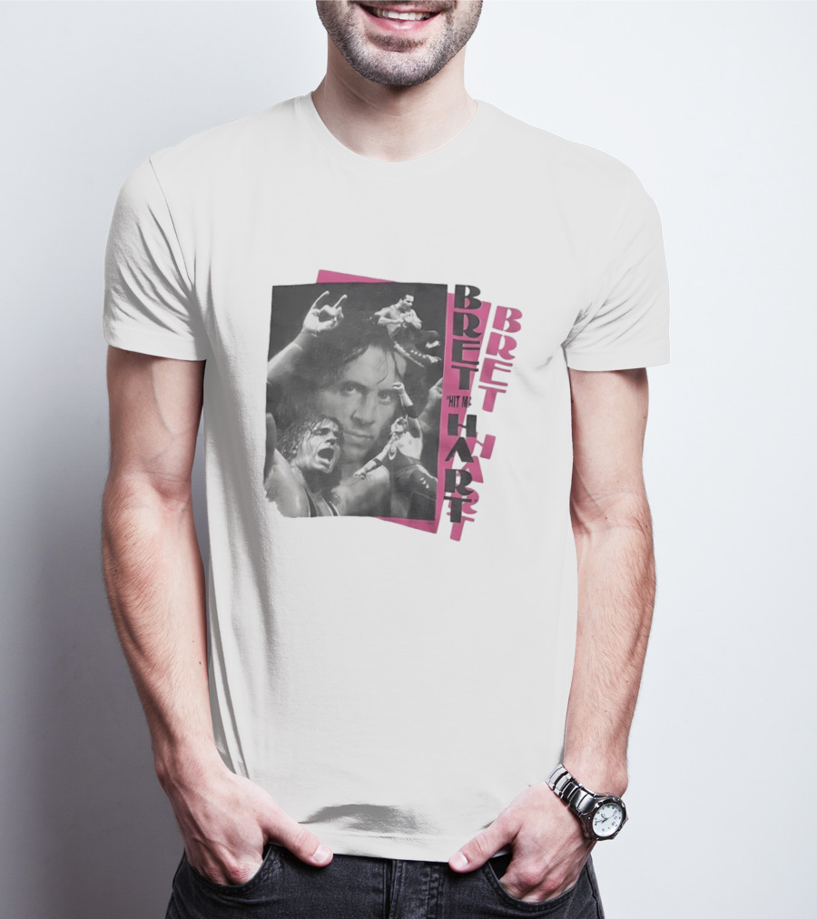 Bret Hit Man Hart WWF Wrestling Legend T-Shirt