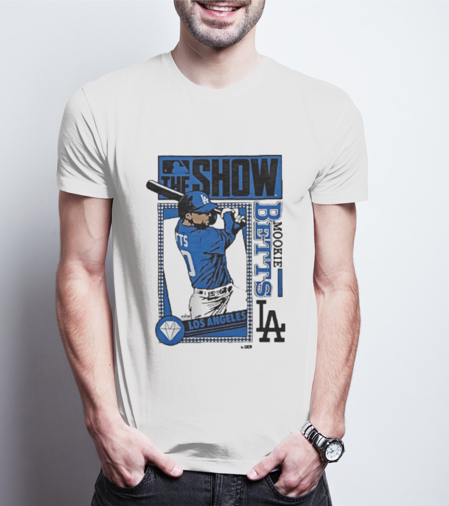 The Show Mookie Betts Los Angeles Dodgers MLB Baseball LA T-Shirt