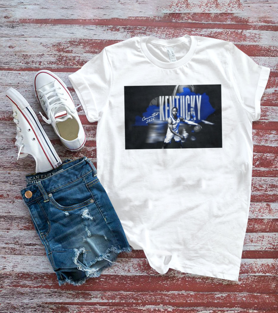 Kentucky Wildcats Committed 2026 Mason Williams Basketball Hype T-Shirt