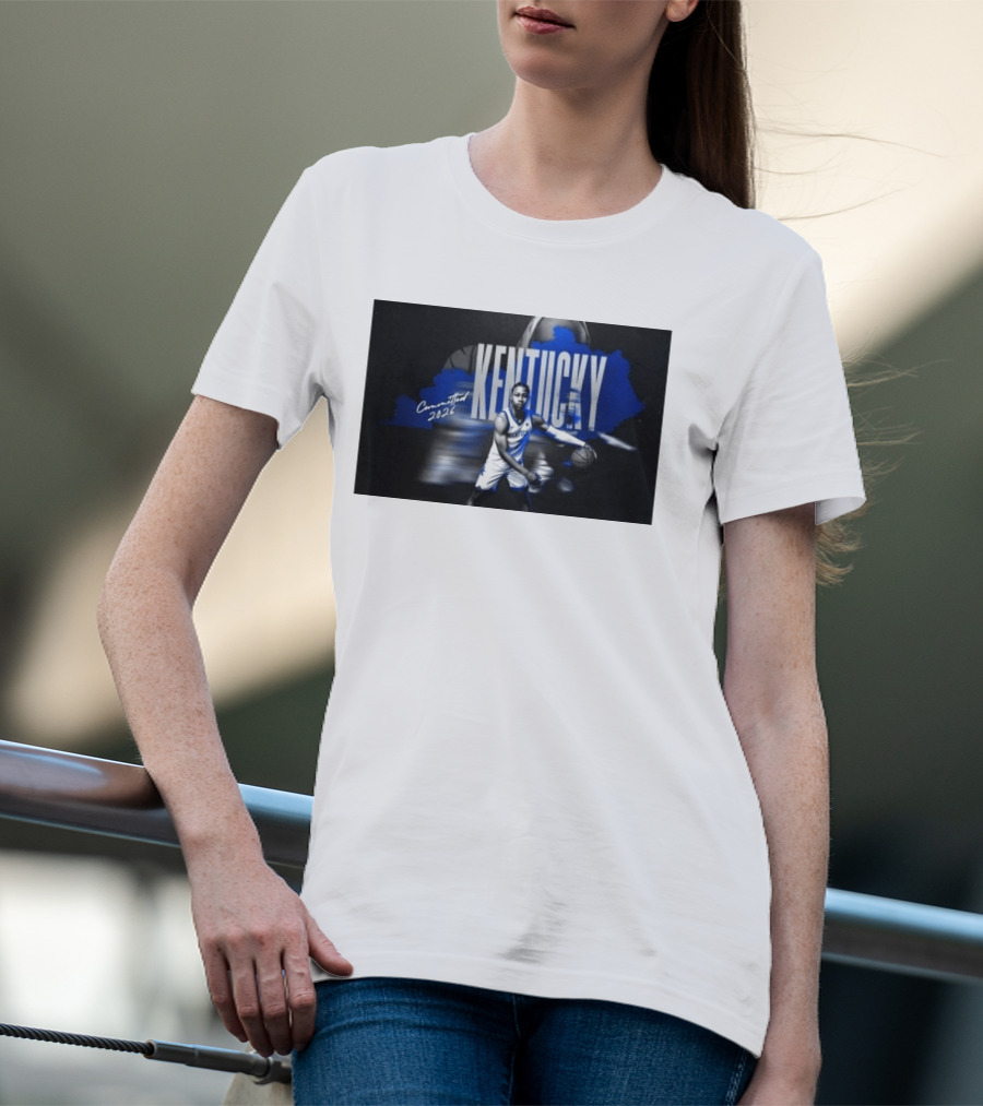 Kentucky Wildcats Committed 2026 Mason Williams Basketball Hype T-Shirt