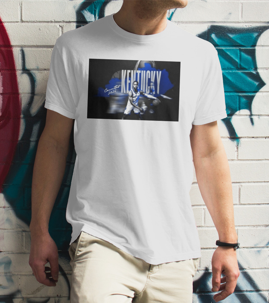 Kentucky Wildcats Committed 2026 Mason Williams Basketball Hype T-Shirt