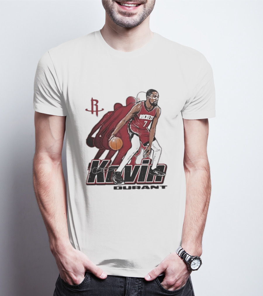 Kevin Durant Houston Rockets 7 Basketball Vibe T-Shirt