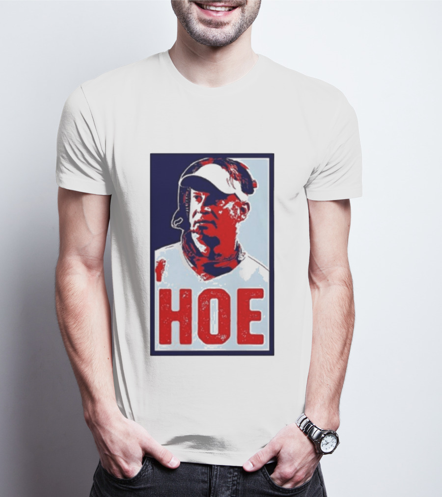 Lane Kiffin Hoe Red Blue Artistic T-Shirt