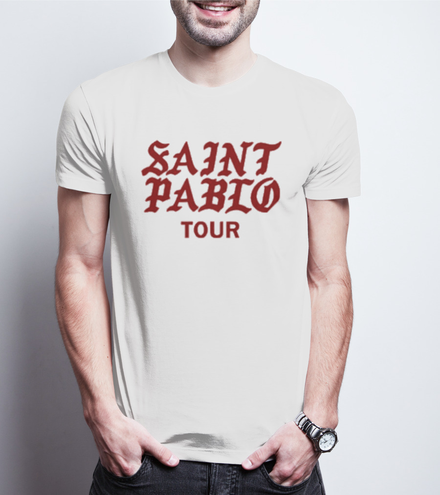 Saint Pablo Tour Official Merchandising T-Shirt