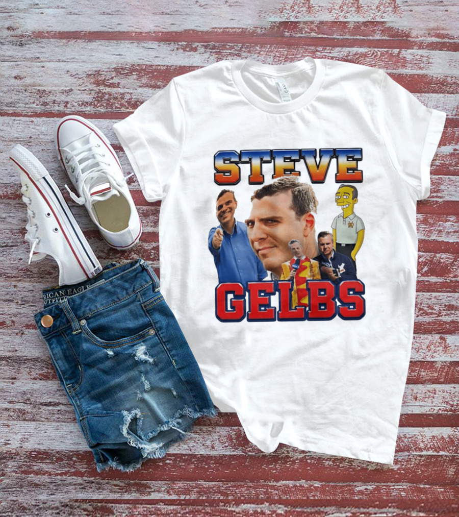 STEVE GELBS SNY Mets Broadcaster Sports Reporter T-Shirt
