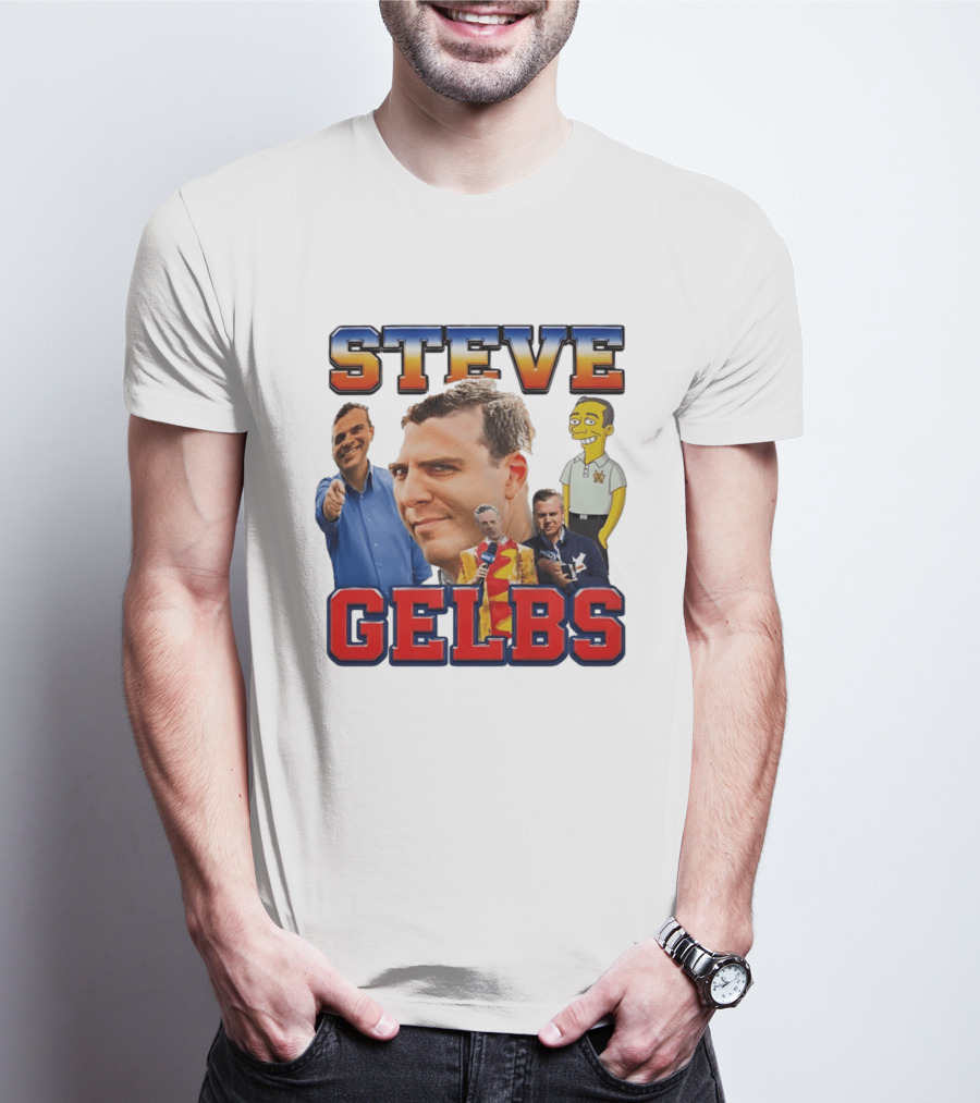 STEVE GELBS SNY Mets Broadcaster Sports Reporter T-Shirt