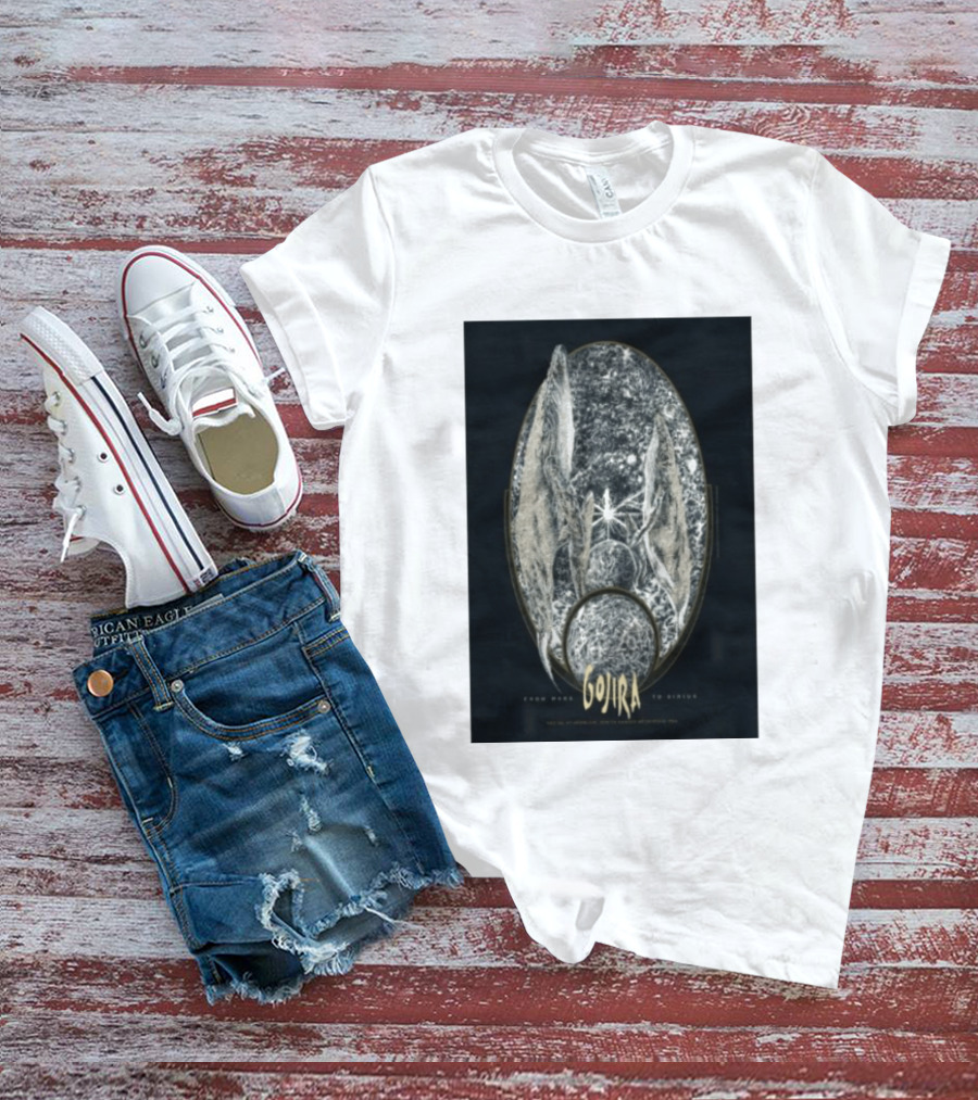 Gojira From Mars To Sirius Saint Herblain France Event December 2 2025 T-Shirt