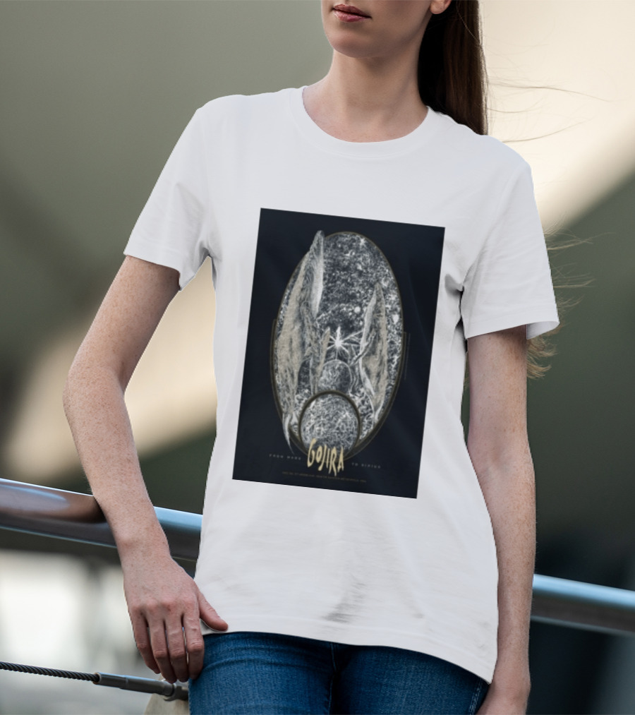 Gojira From Mars To Sirius Saint Herblain France Event December 2 2025 T-Shirt