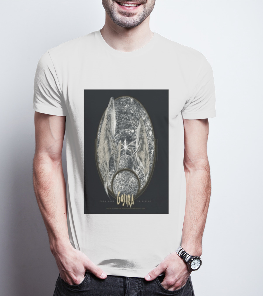 Gojira From Mars To Sirius Saint Herblain France Event December 2 2025 T-Shirt