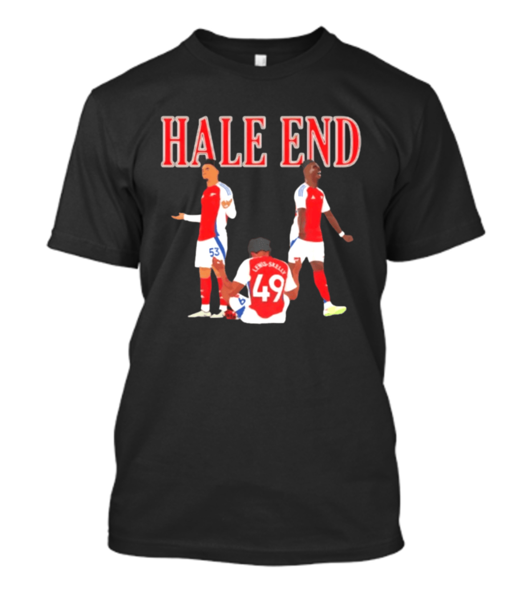 Arsenal FC Hale End Saka Nwaneri Lewis Skelly T-Shirt