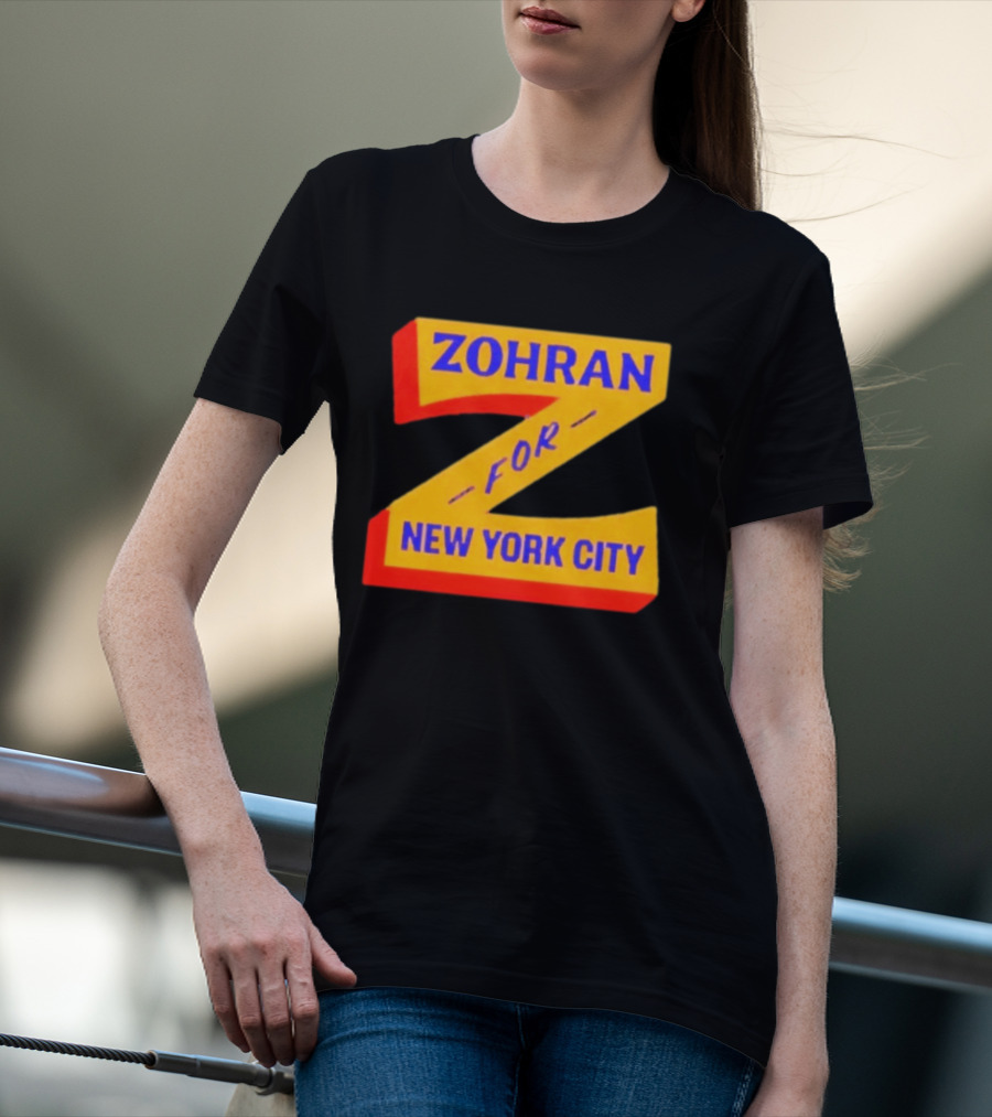 Zohran Mamdani 2025 Z For New York City T-Shirt