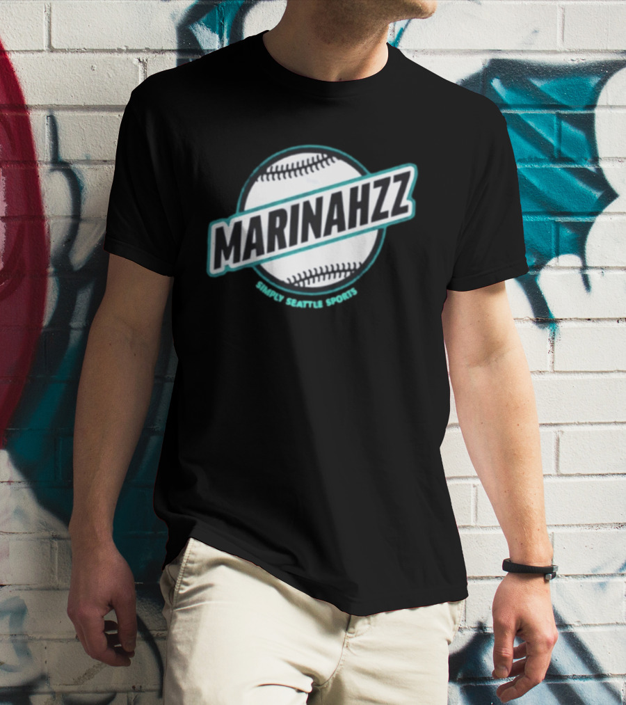 Marinahzz Simply Seattle Mariners Sports Baseball T-Shirt