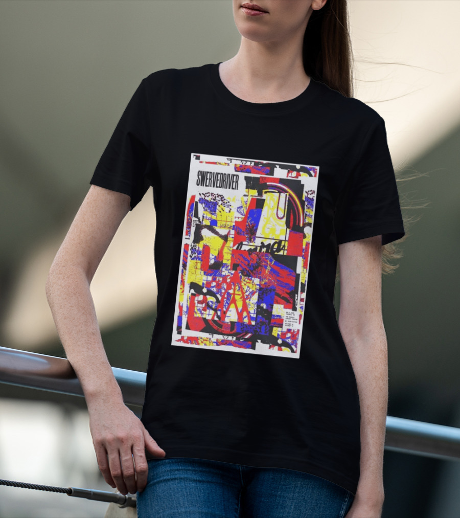 Swervedriver Phoenix Concert Theatre Toronto ON Aug 21 2026 Vibrant Abstract Collage T-Shirt