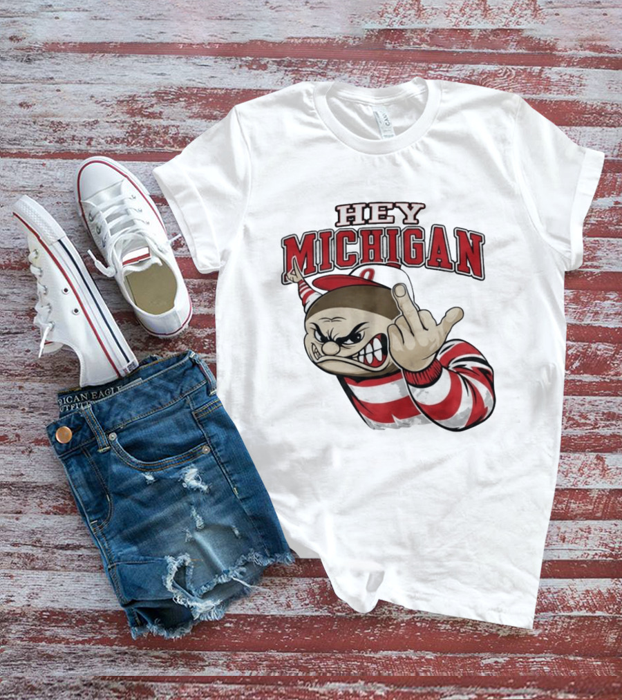 Ishowspeed Hey Michigan Football Rivalry Fan T-Shirt