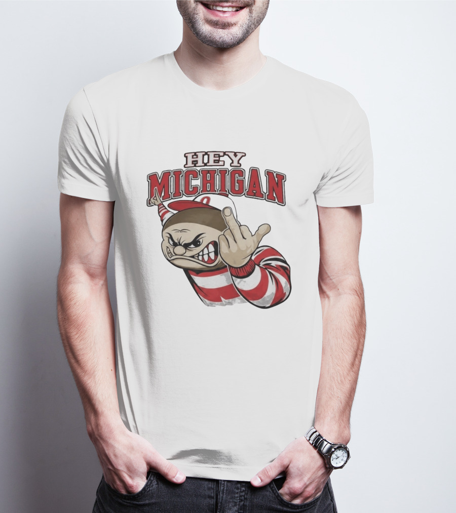 Ishowspeed Hey Michigan Football Rivalry Fan T-Shirt