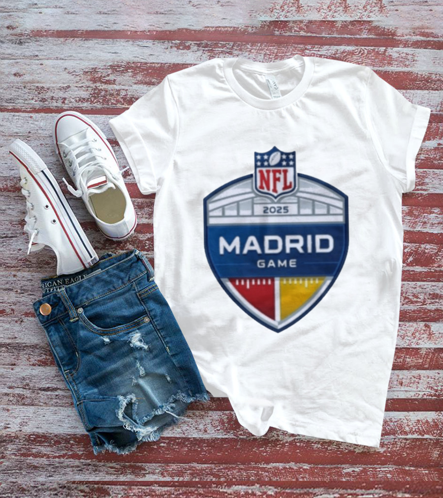 NFL 2025 Madrid Game Event T-Shirt