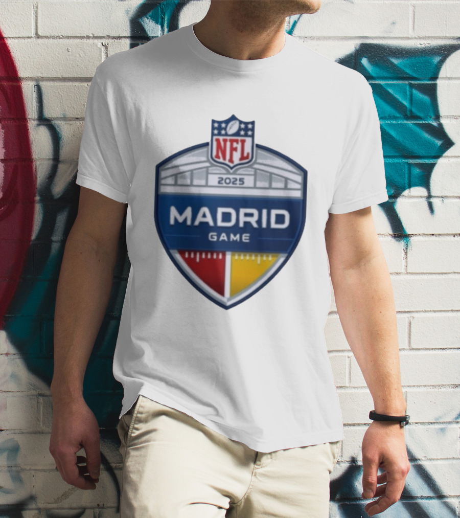 NFL 2025 Madrid Game Event T-Shirt