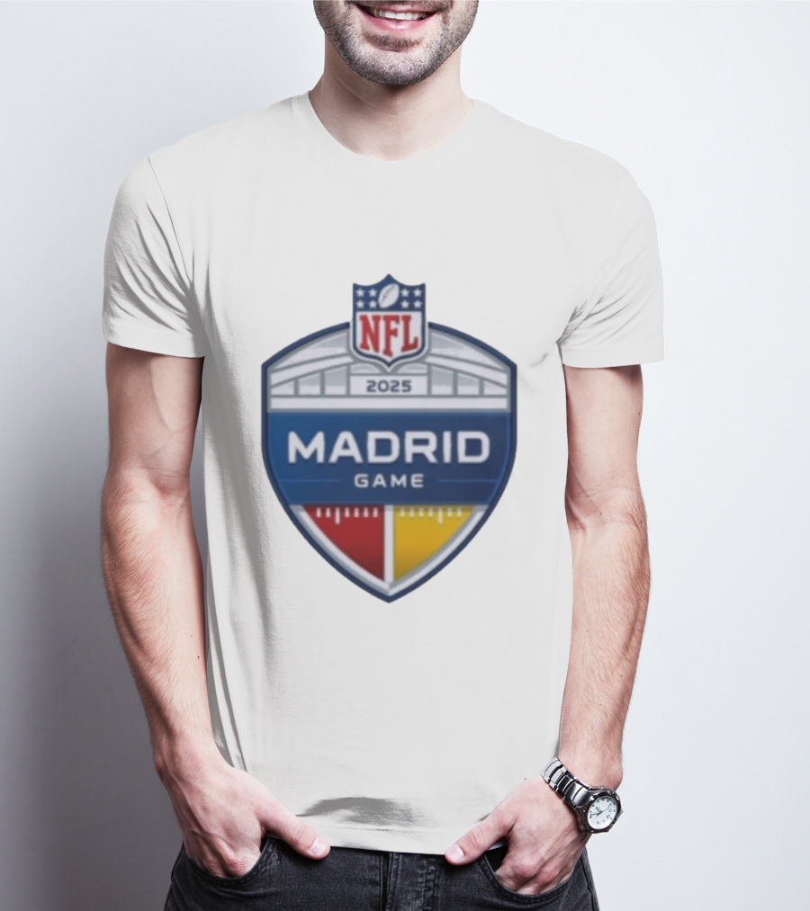 NFL 2025 Madrid Game Event T-Shirt