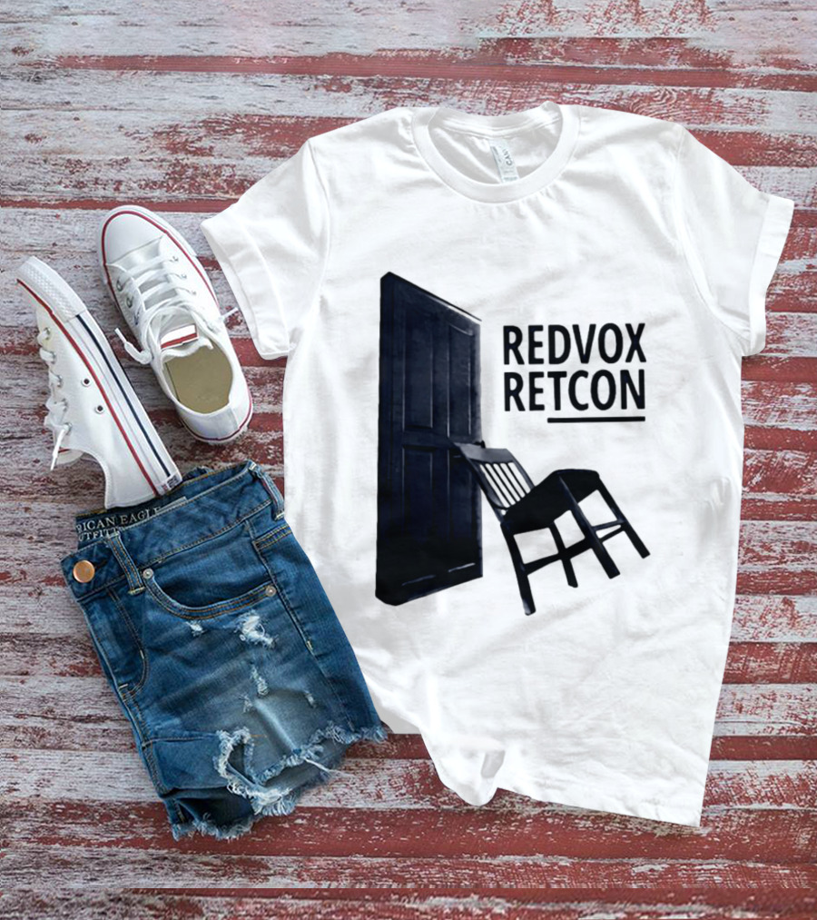 Red Vox Retcon Album Door And Chair T-Shirt