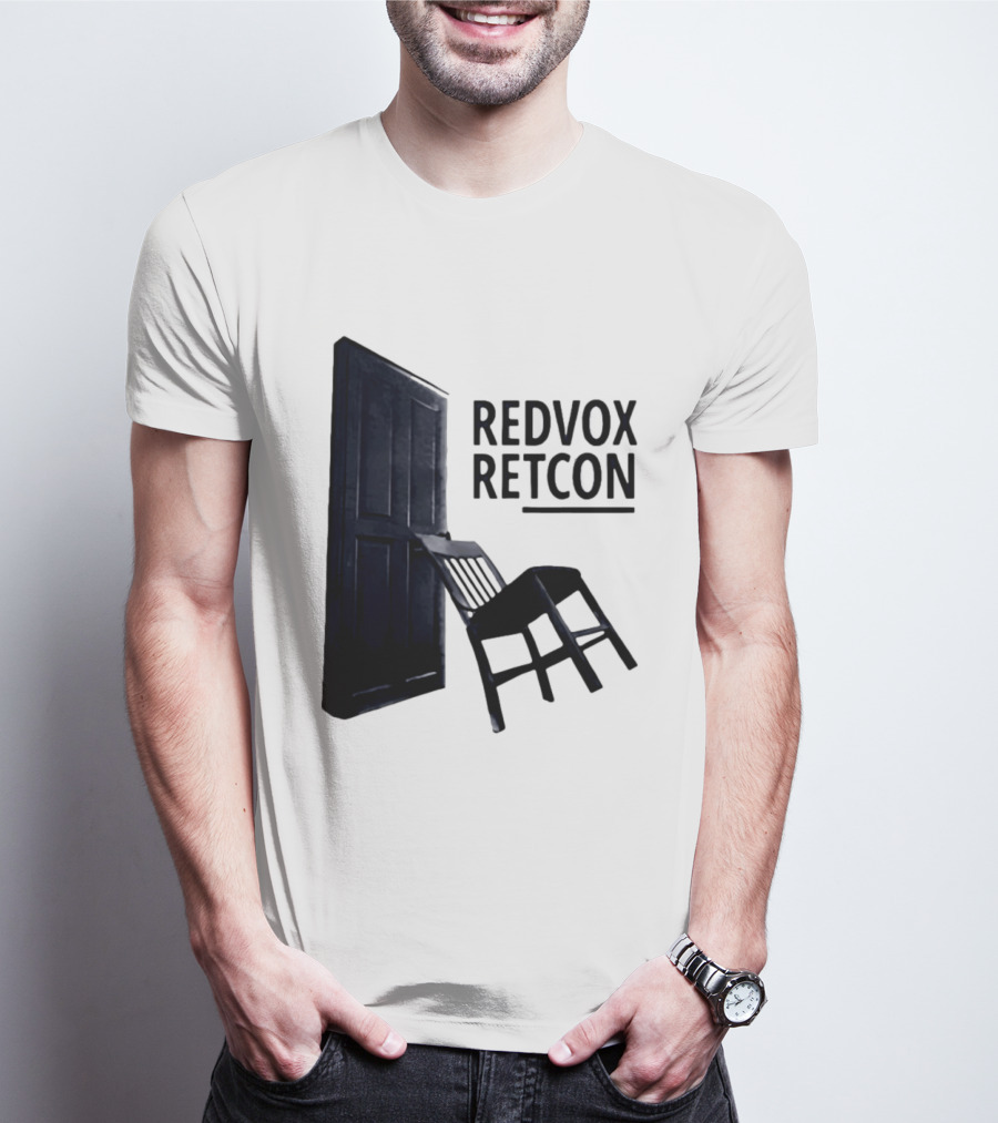 Red Vox Retcon Album Door And Chair T-Shirt
